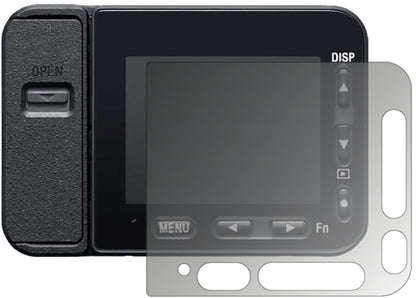 Blickschutzfolie von dipos passend für Sony DSC-RX0M2, präziser Zuschnitt und blasenfrei montiert