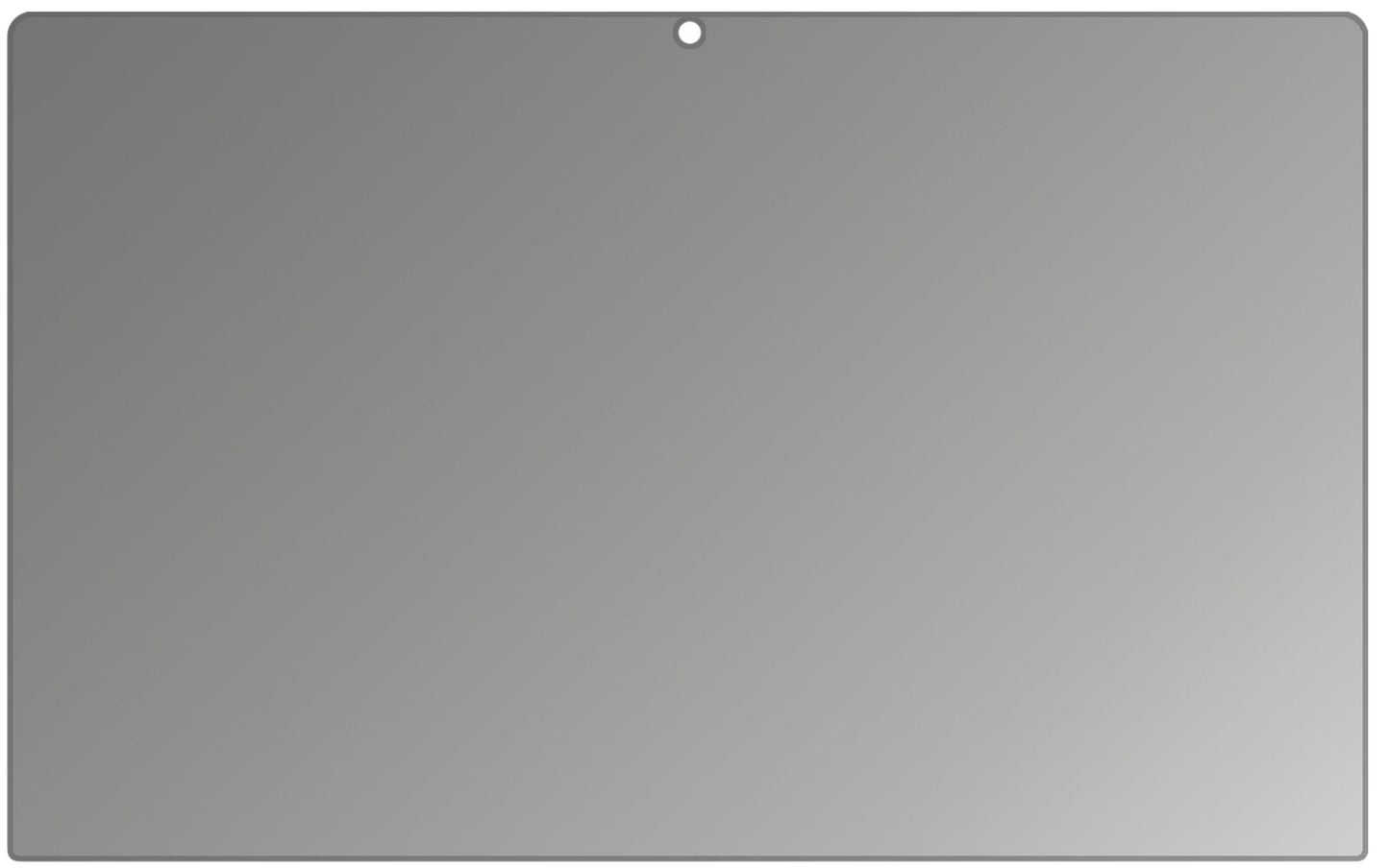 Blickschutzfolie von dipos passend für Teclast F6 Pro, präziser Zuschnitt und blasenfrei montiert