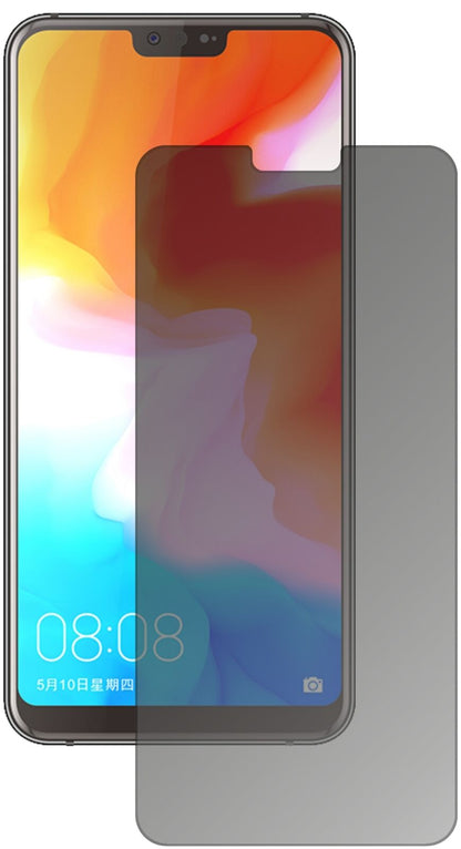 Blickschutzfolie von dipos passend für Ulefone T2, präziser Zuschnitt und blasenfrei montiert