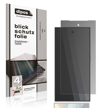Displayschutz mit Blickschutzfilter-Effekt zur Unterstützung beim Schutz sensibler Daten