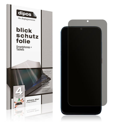 Blickschutzfolie von dipos passend für Walton Primo GH10i, präziser Zuschnitt und blasenfrei montiert