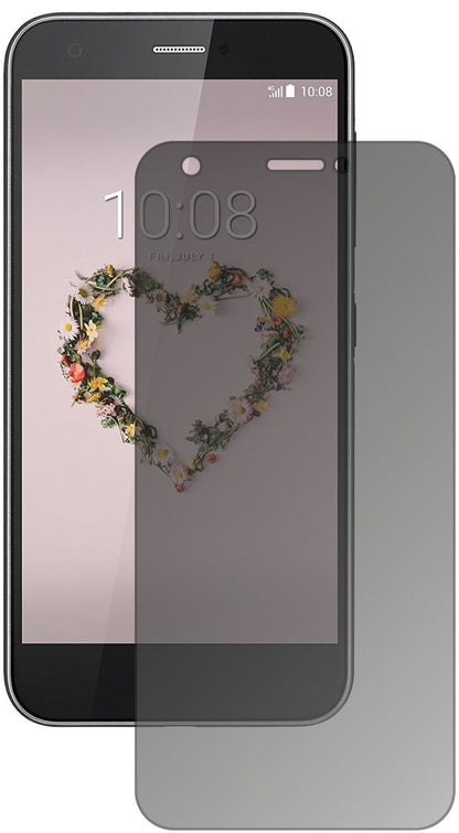 Blickschutzfolie von dipos passend für ZTE Blade A512, präziser Zuschnitt und blasenfrei montiert