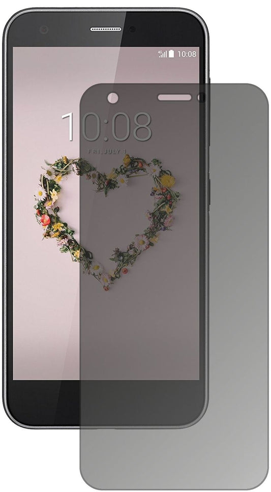 Blickschutzfolie von dipos passend für ZTE Blade A512, präziser Zuschnitt und blasenfrei montiert