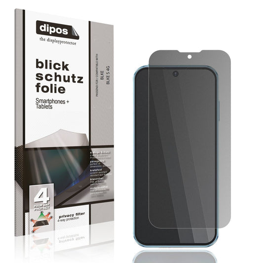Screen Protector for BLKE BLKE S 4G Privacy Filter 4-Way Protection dipos