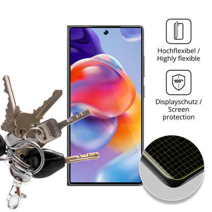 dipos Displayschutz für BLKE Max B25, transparente Oberfläche, geringe Dicke und perfekte Passform