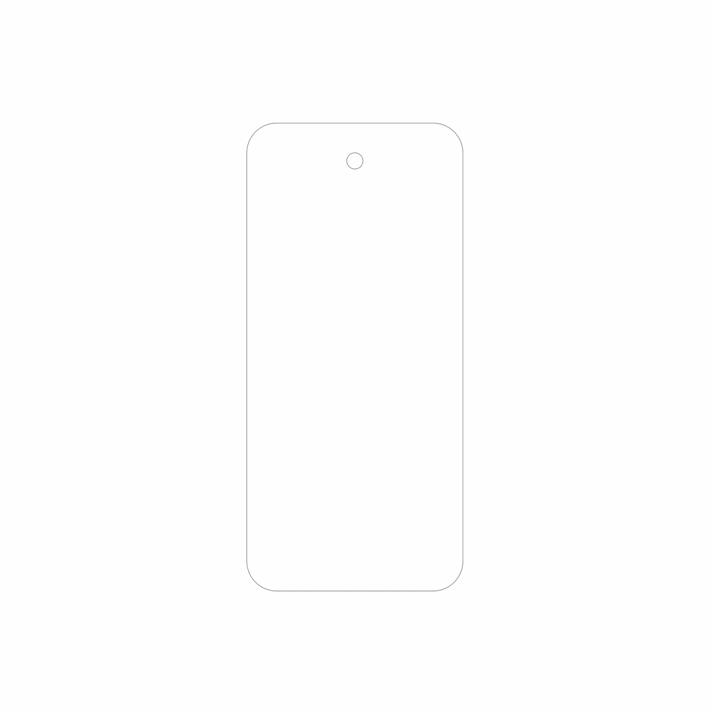 dipos Displayschutz für BLKE Max Mini-Smartphone 3.7 Zoll, mattierte Oberfläche, geringe Dicke und perfekte Passform