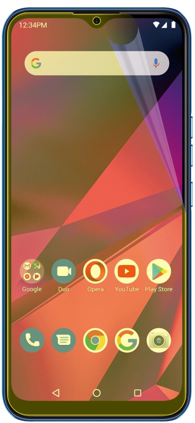 dipos Displayschutz für BLU G90, transparente Oberfläche, geringe Dicke und perfekte Passform