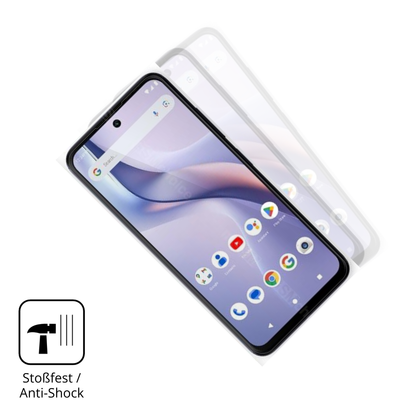 Schutz gegen Kratzer auf dem BLU Bold K22 Glas durch Schlüssel oder Ähnliches