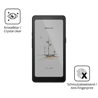 Flexible TPU-Folie passend zugeschnitten für booxpalma 2 pro, vollständige Abdeckung