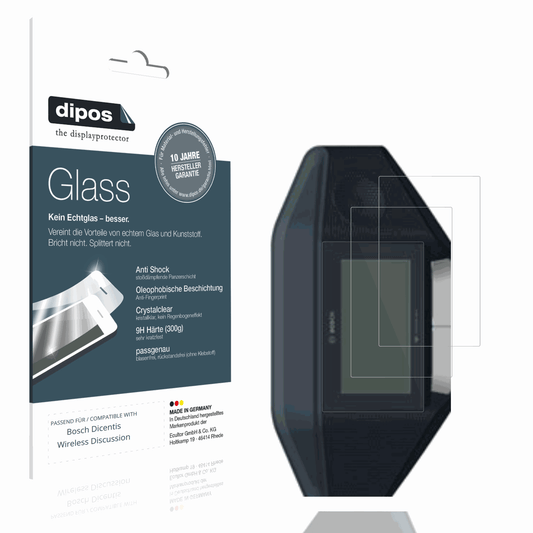 2x Screen Protector for Bosch Dicentis Wireless Discussion Flexible Glass 9H