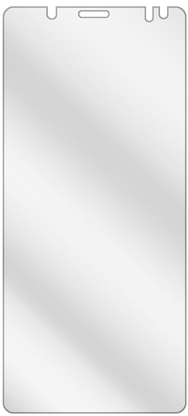 dipos Displayschutz für BQ Aquaris V Plus, transparente Oberfläche, geringe Dicke und perfekte Passform