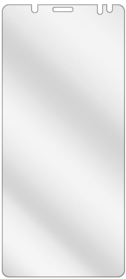 dipos Displayschutz für BQ Aquaris V Plus, transparente Oberfläche, geringe Dicke und perfekte Passform