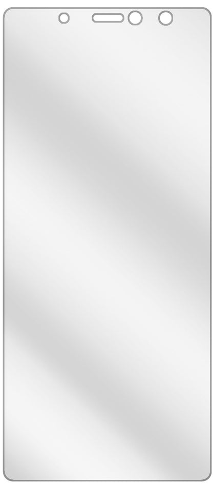 dipos Displayschutz für BQ Aquaris X2, transparente Oberfläche, geringe Dicke und perfekte Passform