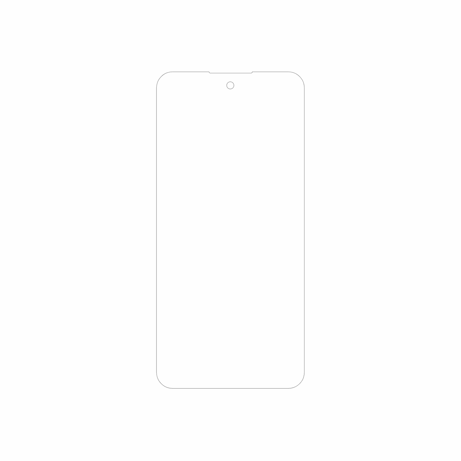 dipos Displayschutz für Brain Natural AI Phone BGX5, mattierte Oberfläche, geringe Dicke und perfekte Passform