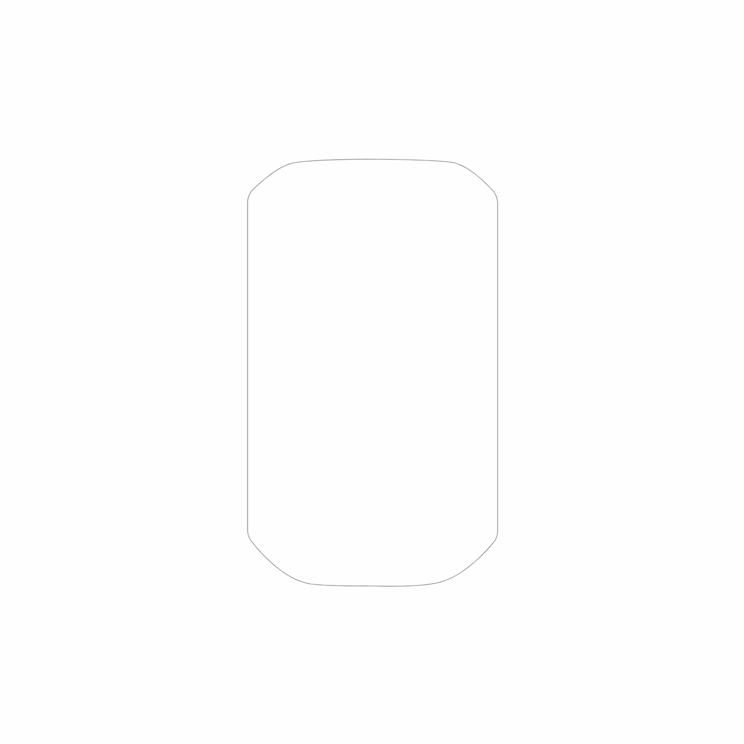 dipos Displayschutz für Bryton Rider 420, mattierte Oberfläche, geringe Dicke und perfekte Passform