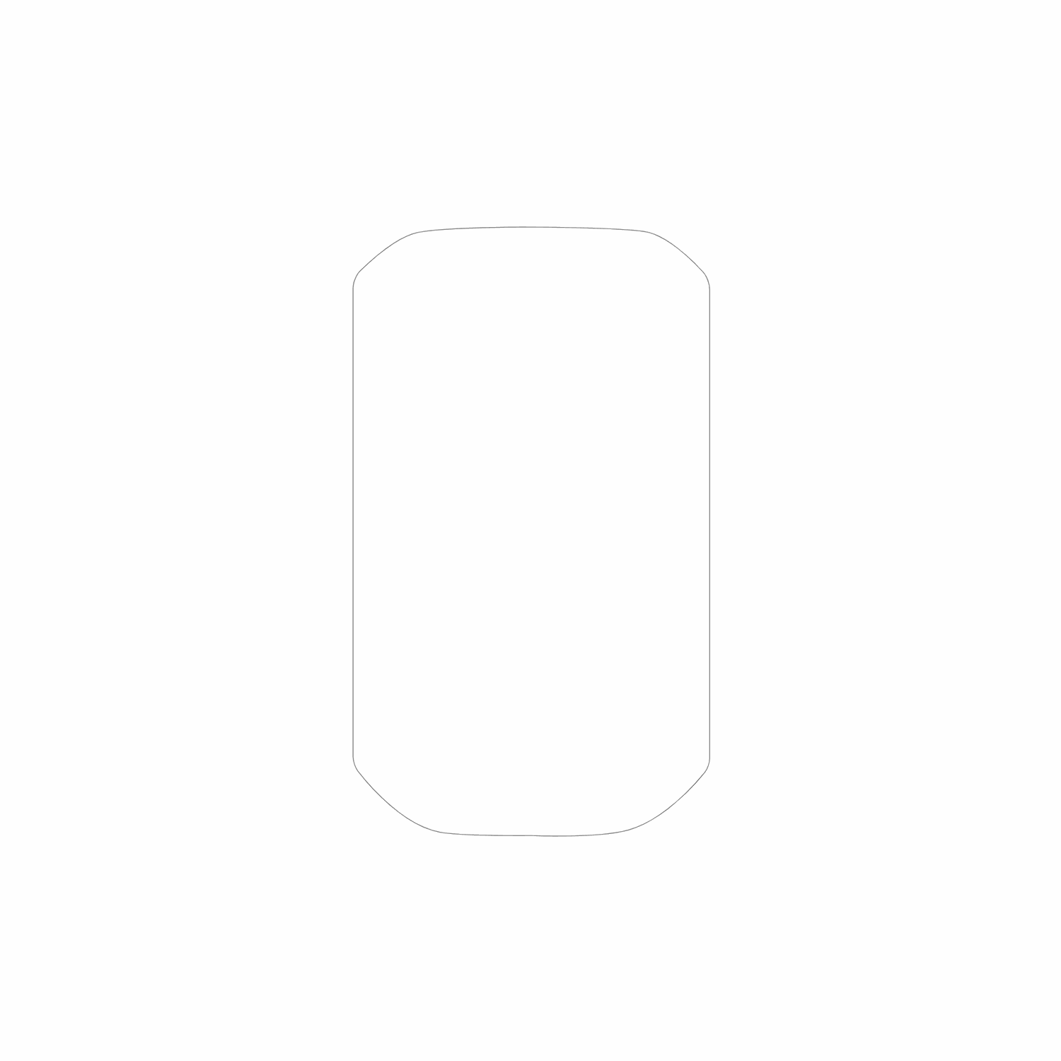 dipos Displayschutz für Bryton Rider 420, mattierte Oberfläche, geringe Dicke und perfekte Passform
