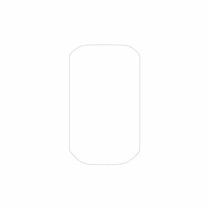 dipos Displayschutz für Bryton Rider 420, mattierte Oberfläche, geringe Dicke und perfekte Passform