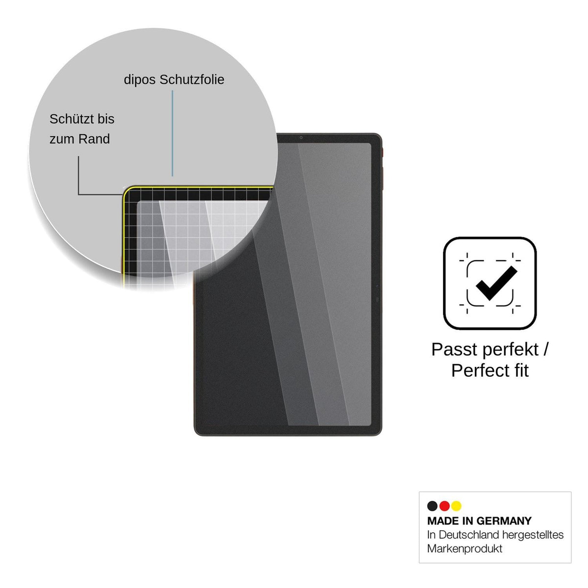 Screen Protector for Aiplus AI+ NovaTab 5G Privacy Filter 4-Way Protection dipos