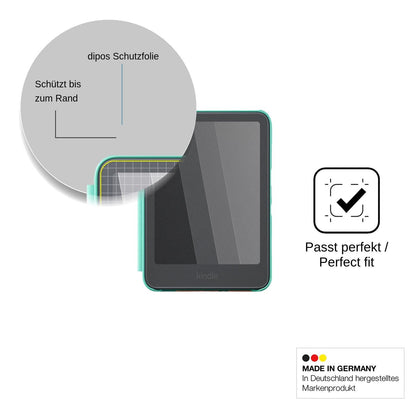 Screen Protector for Amazon Kindle Colorsoft Kids 2026 Privacy Filter 4-Way Protection dipos