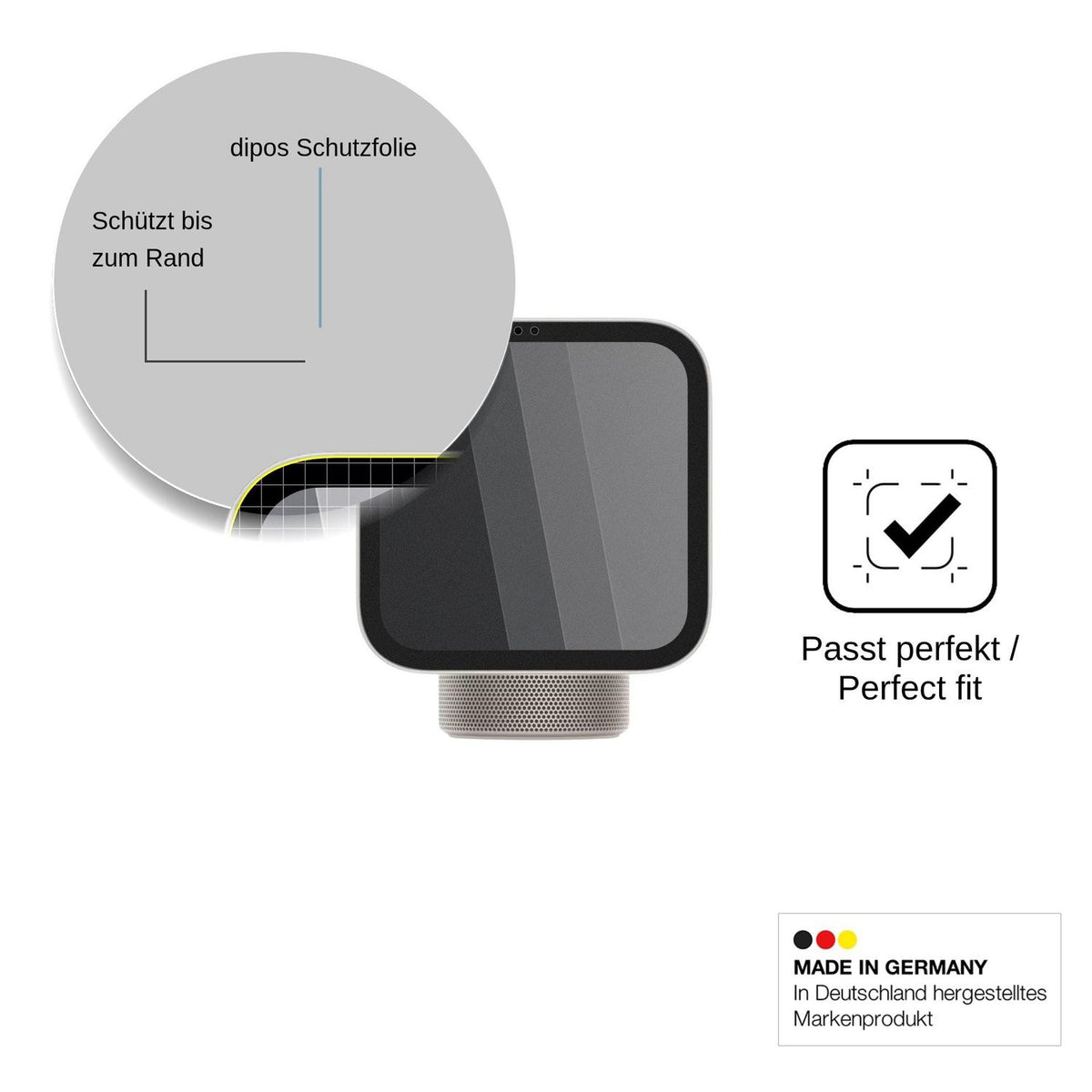 Screen Protector for Apple HomeView Privacy Filter 4-Way Protection dipos