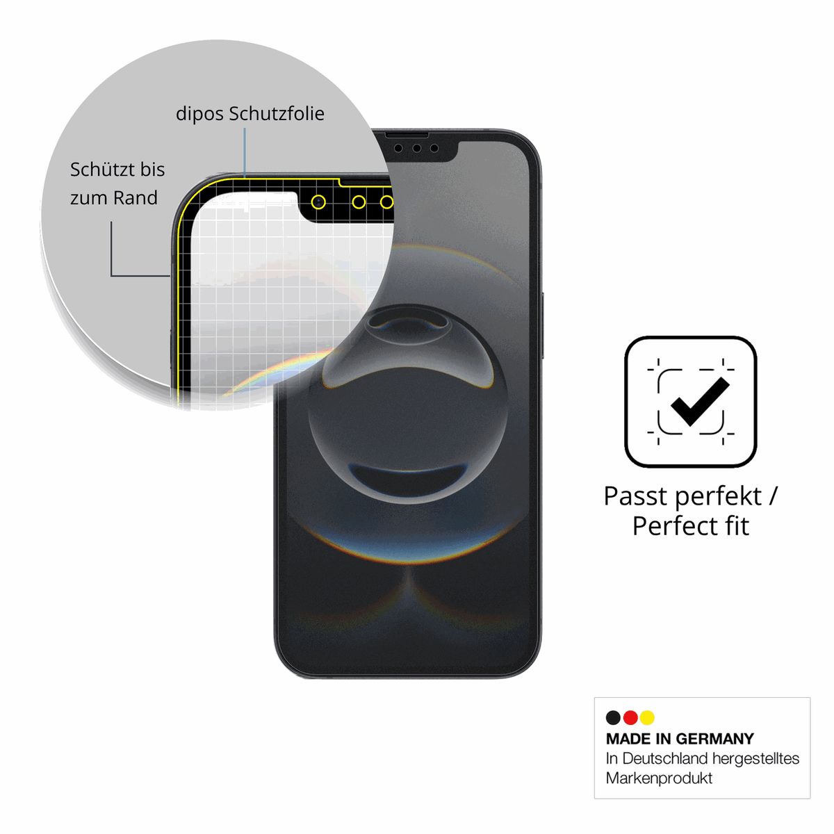 Schutz gegen Kratzer auf dem Apple iPhone 17e Glas durch Schl�ssel oder �hnliches