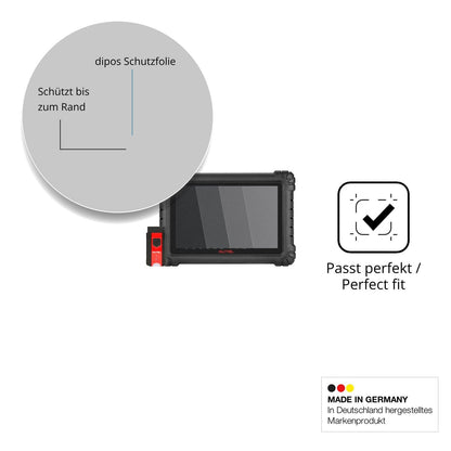 Schutz gegen Kratzer auf dem Autel MaxiSYS MS906 MAX Glas durch Schlüssel oder Ähnliches