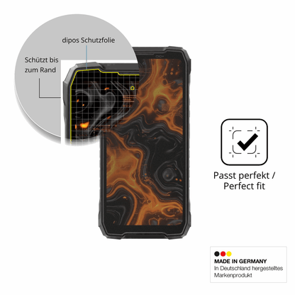 Schutz gegen Kratzer auf dem Blackview Rock 5 Glas durch Schlüssel oder Ähnliches