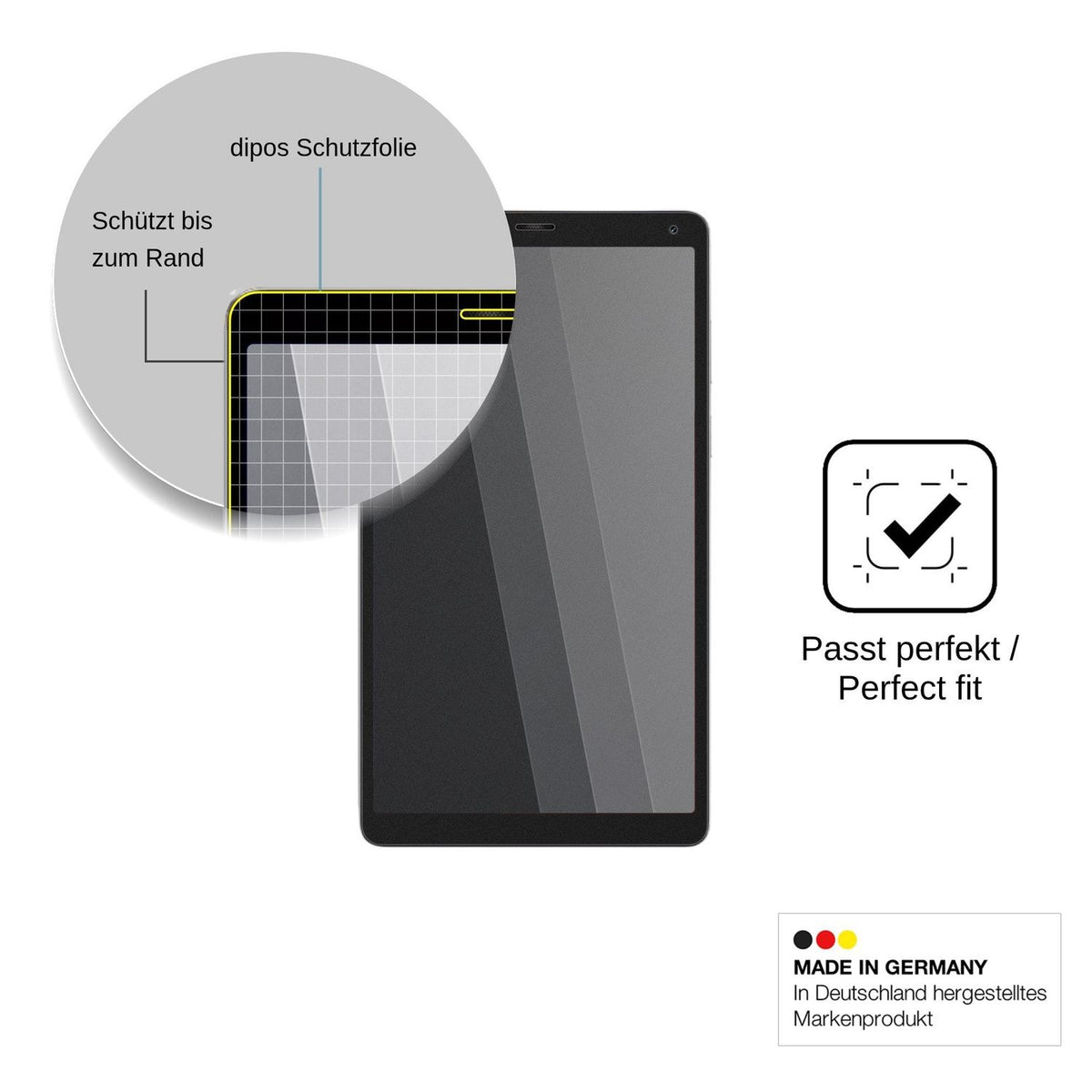 Screen Protector for Blackview Wave 3 Privacy Filter 4-Way Protection dipos