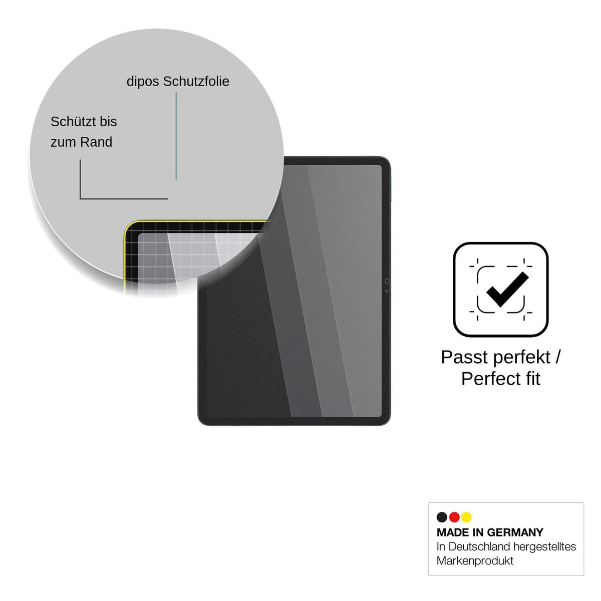 Screen Protector for Blackview Zeno 6 Pro Privacy Filter 4-Way Protection dipos