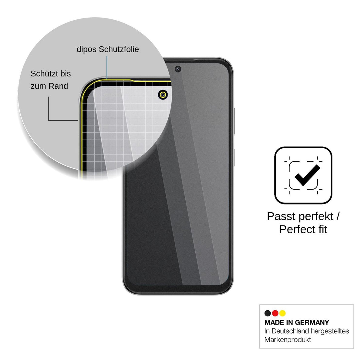 Screen Protector for BLU G96 Privacy Filter 4-Way Protection dipos