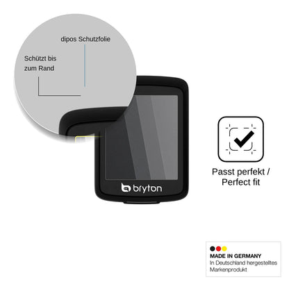 Screen Protector for Bryton Rider E10 Privacy Filter 4-Way Protection dipos
