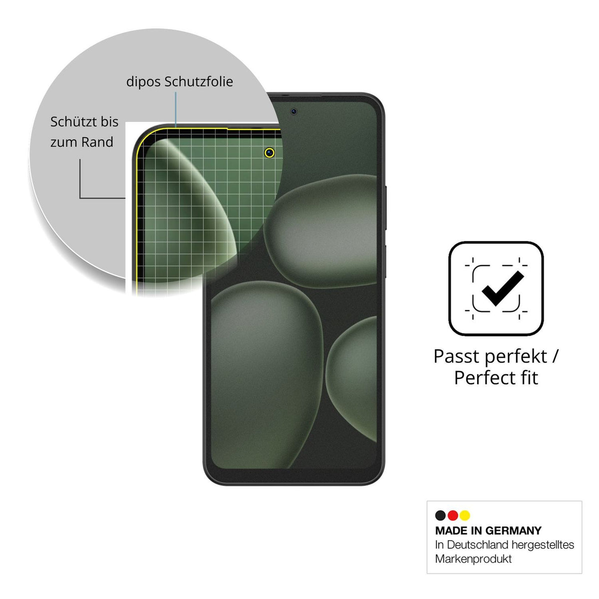 Schutz gegen Kratzer auf dem Doogee B10 Glas durch Schlüssel oder Ähnliches