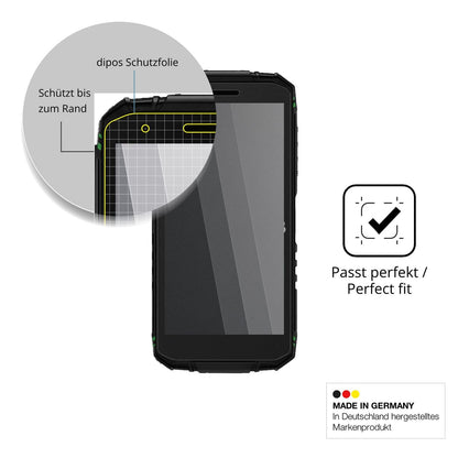Schutz gegen Kratzer auf dem Doogee Fire 3 Pro Glas durch Schlüssel oder Ähnliches