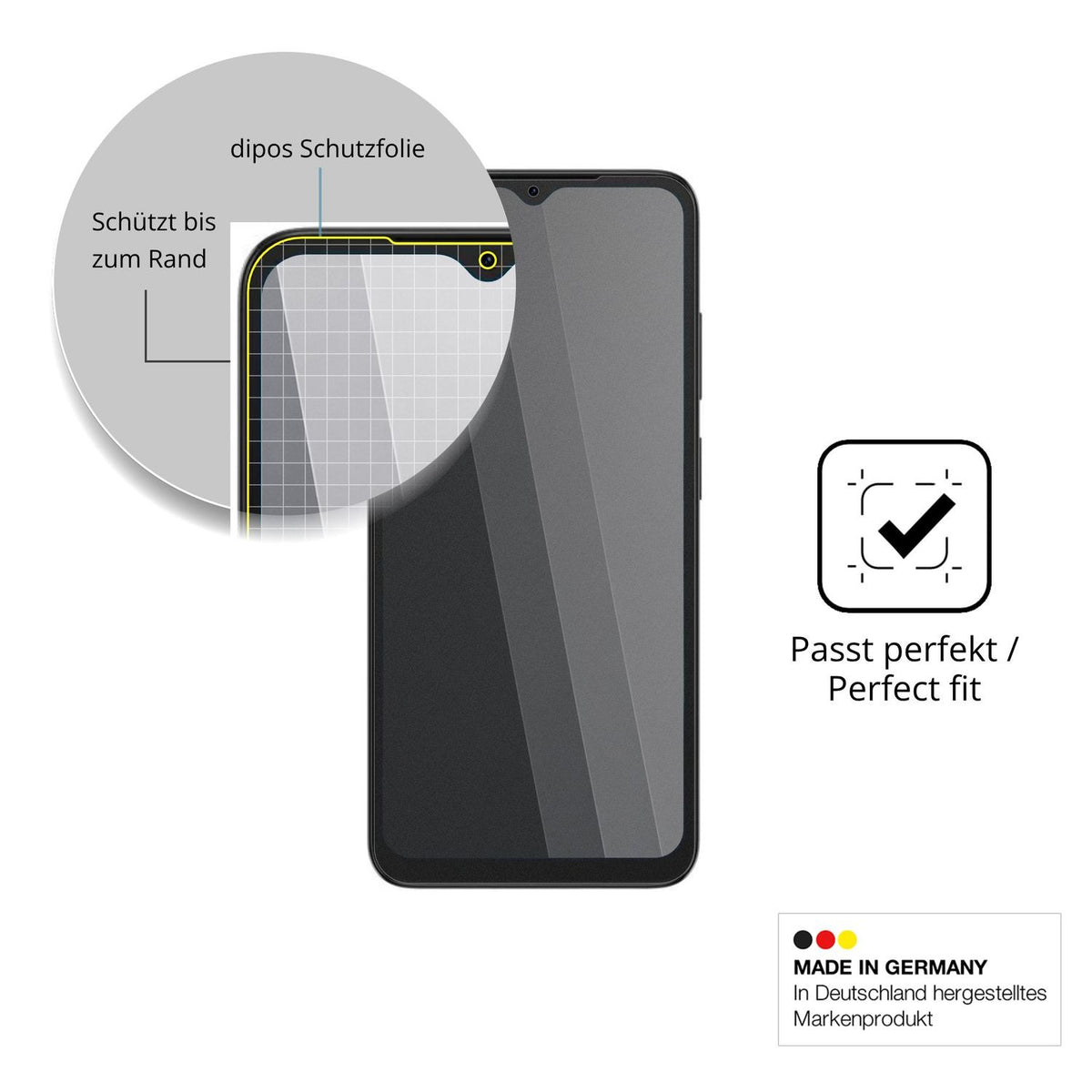 Schutz gegen Kratzer auf dem Doogee Note 56X Lite Glas durch Schlüssel oder Ähnliches