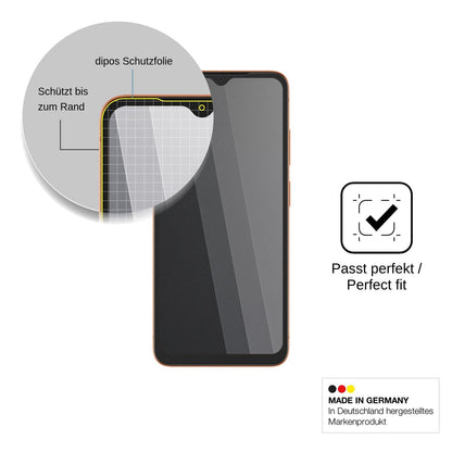 Screen Protector for Doogee Note 57 Privacy Filter 4-Way Protection dipos