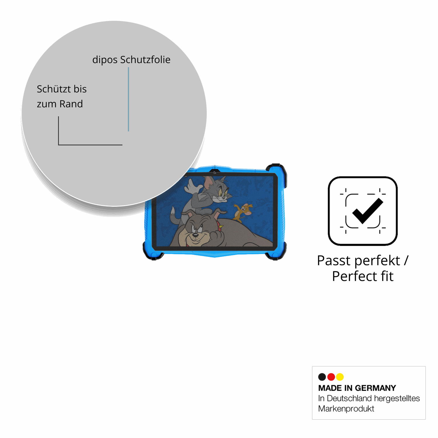 Schutz gegen Kratzer auf dem EagleSoar E-764-EEA-P Glas durch Schlüssel oder Ähnliches
