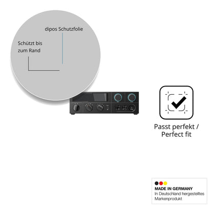 Schutz gegen Kratzer auf dem FiiO K15 Glas durch Schlüssel oder Ähnliches