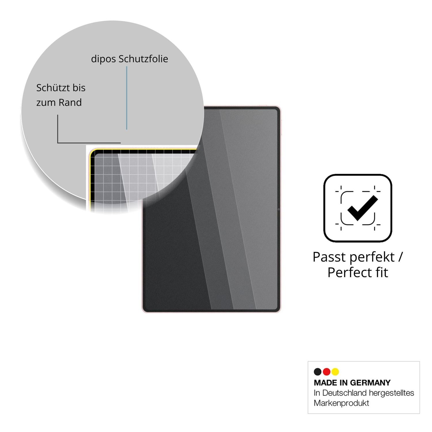 Schutz gegen Kratzer auf dem Huawei MatePad Air 2026 Glas durch Schlüssel oder Ähnliches