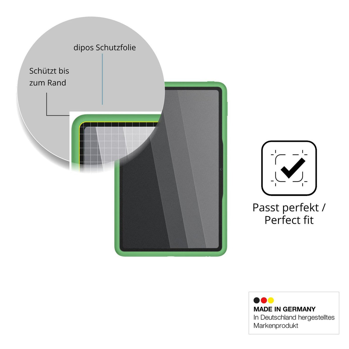 Schutz gegen Kratzer auf dem Huawei MatePad SE 11 Kids Edition Glas durch Schlüssel oder Ähnliches