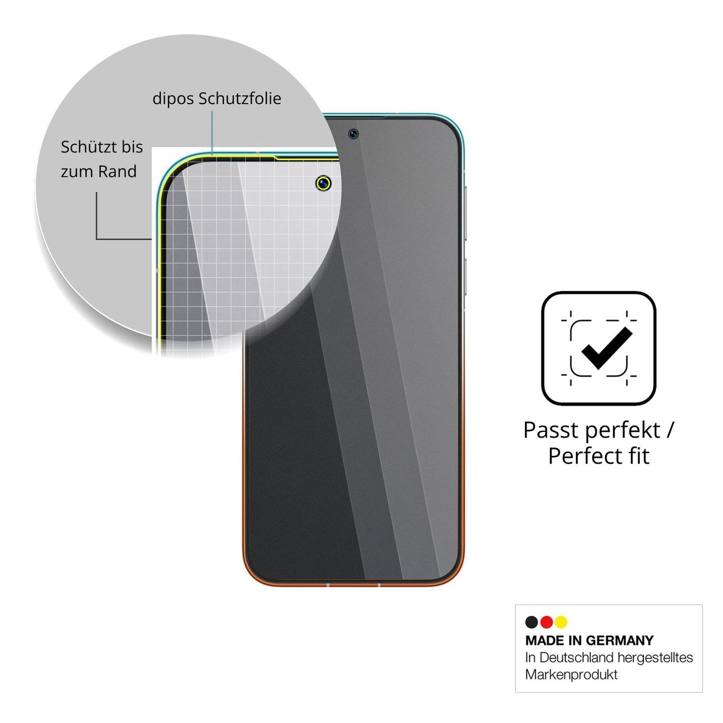 Schutz gegen Kratzer auf dem Huawei Pura 90s Pro Max Glas durch Schlüssel oder Ähnliches