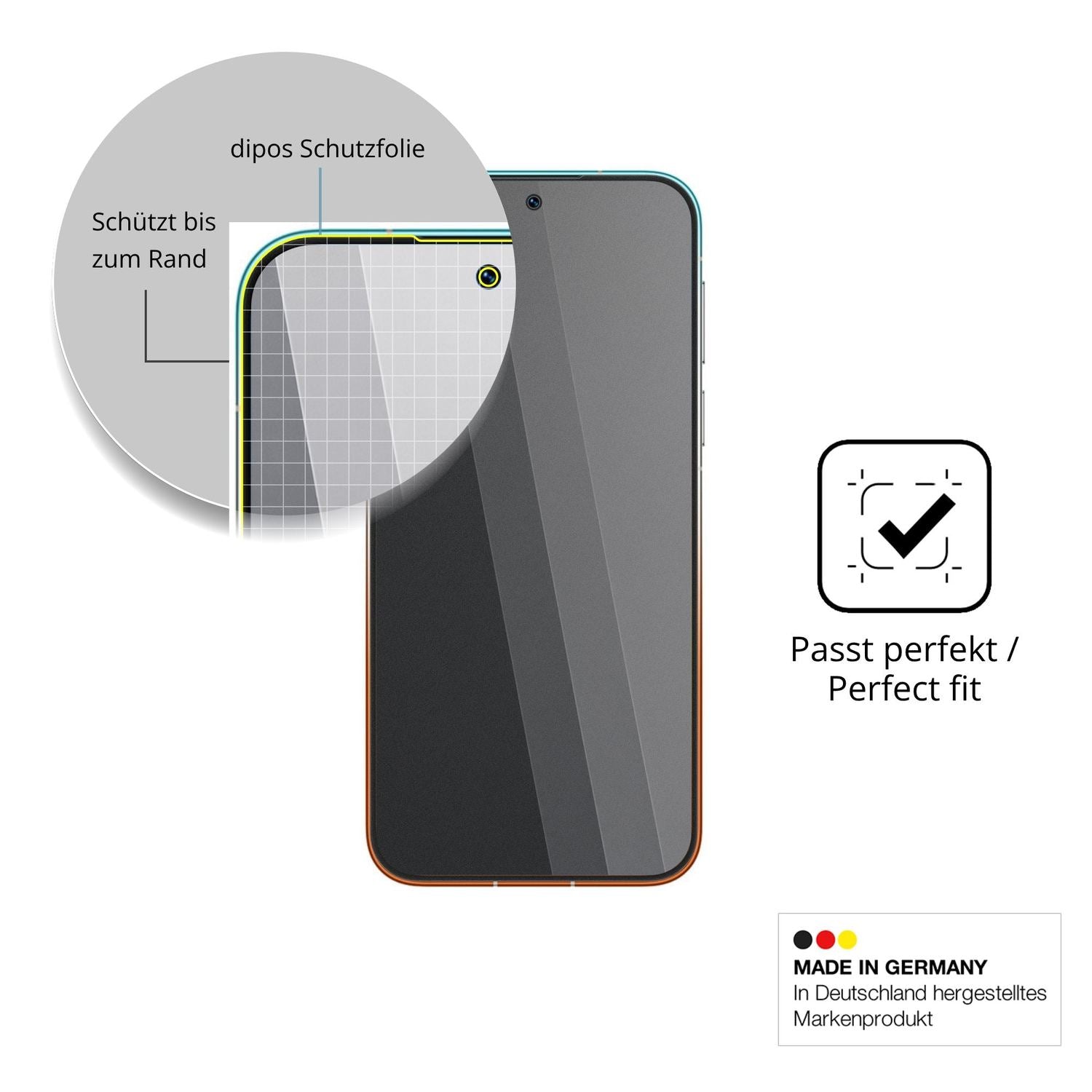Schutz gegen Kratzer auf dem Huawei Pura 90s Pro Max Glas durch Schlüssel oder Ähnliches