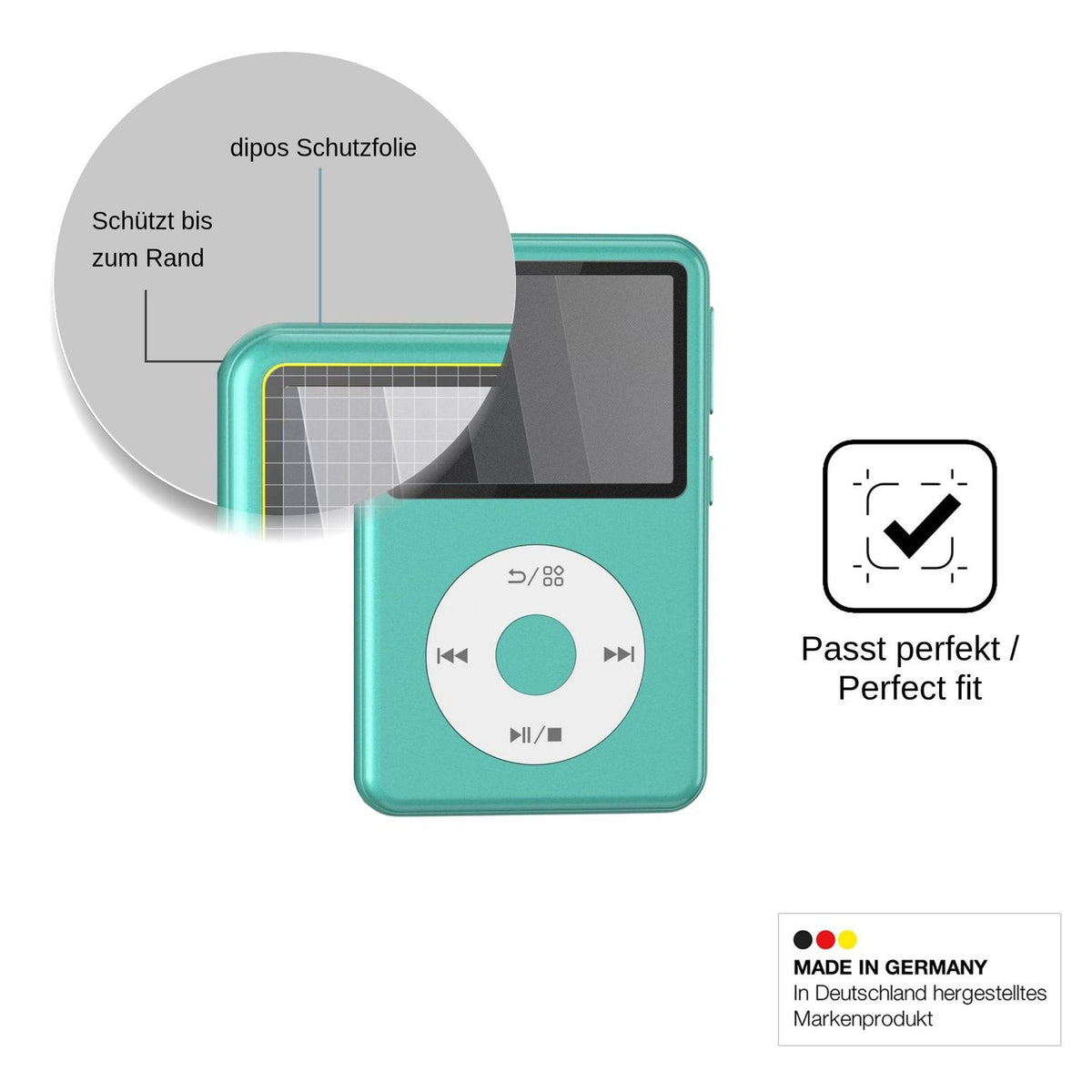 Screen Protector for innioasis Y2 Privacy Filter 4-Way Protection dipos