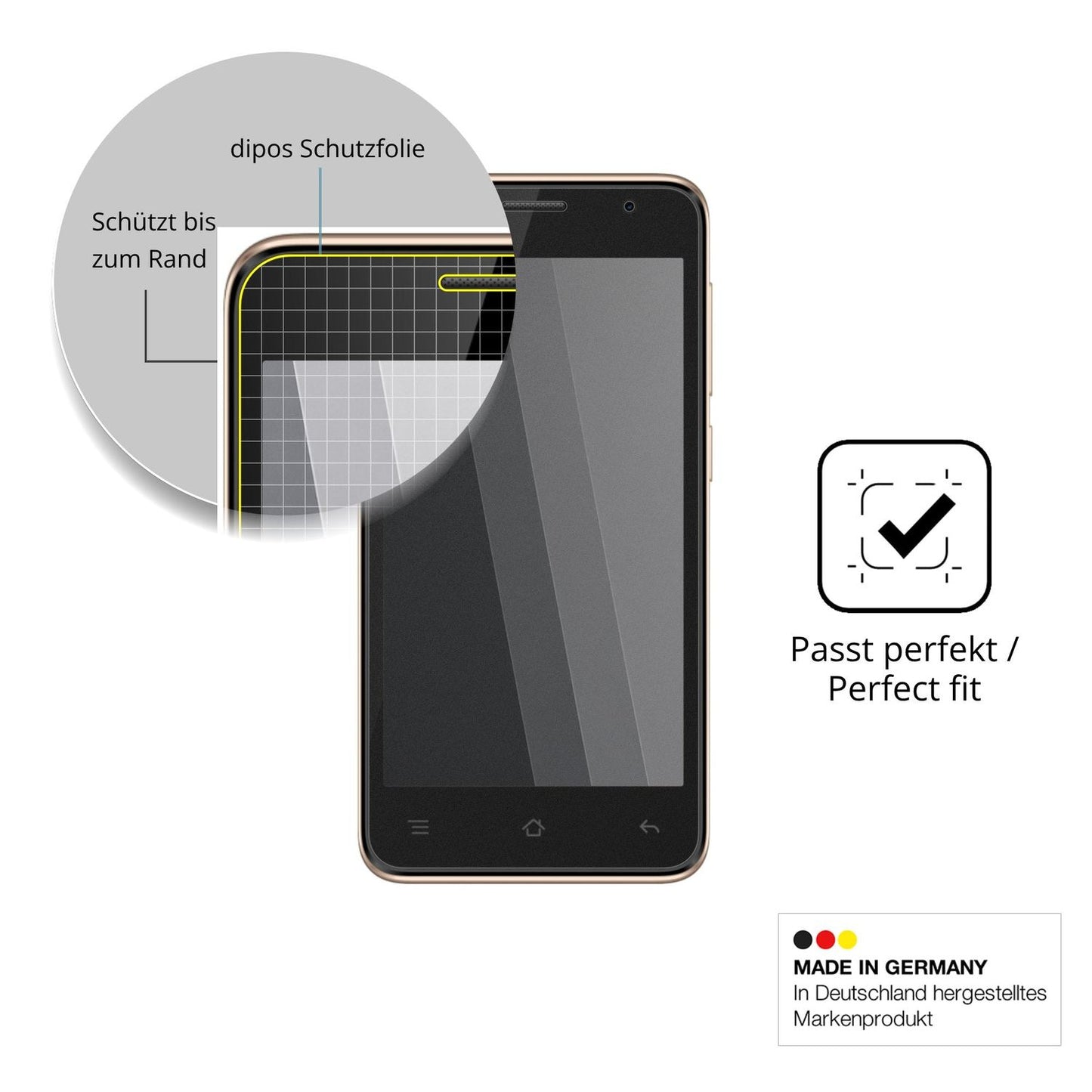 Schutz gegen Kratzer auf dem Karbonn A9 Indian Glas durch Schlüssel oder Ähnliches