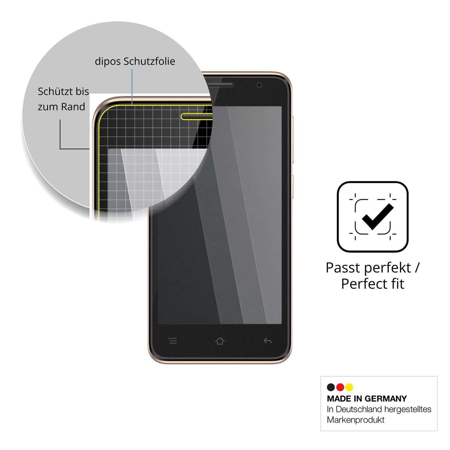 Schutz gegen Kratzer auf dem Karbonn A9 Indian Glas durch Schlüssel oder Ähnliches