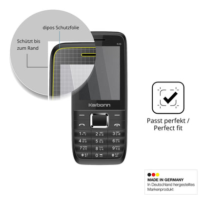 Schutz gegen Kratzer auf dem Karbonn K49 Glas durch Schlüssel oder Ähnliches