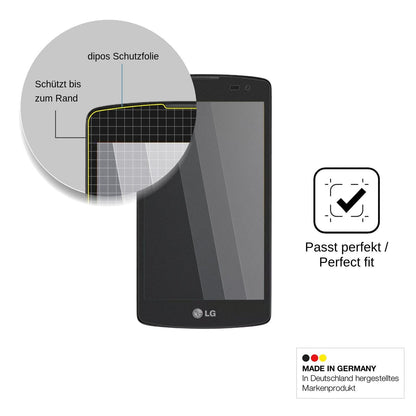 Screen Protector for LG Prime Plus H522F Privacy Filter 4-Way Protection dipos