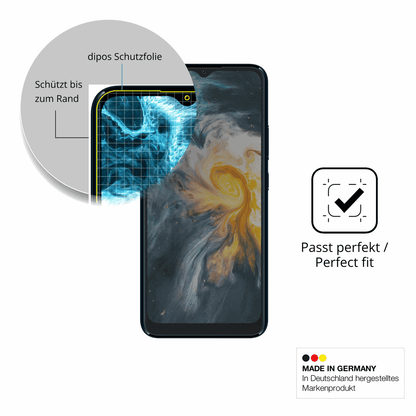 Schutz gegen Kratzer auf dem Logicom Solar Pro Glas durch Schlüssel oder Ähnliches