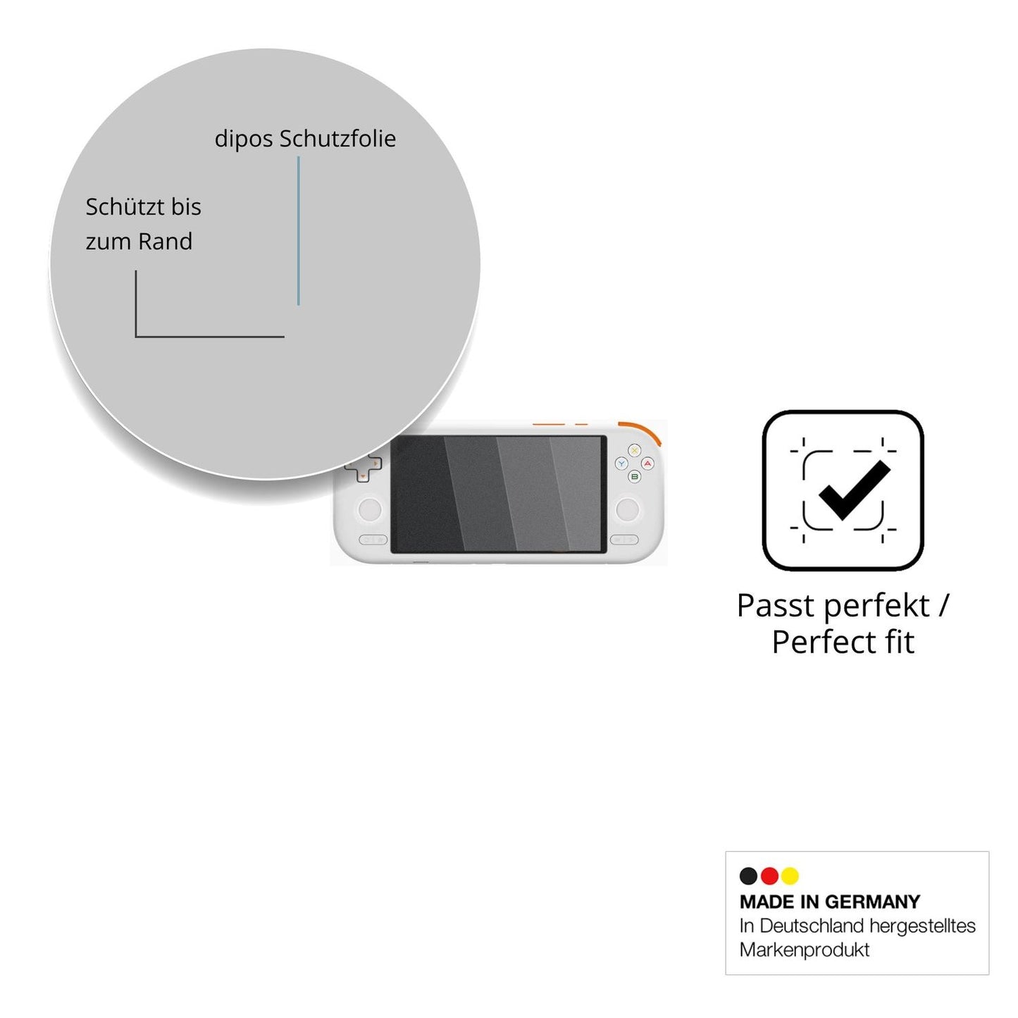 Schutz gegen Kratzer auf dem Mangmi Air X 5.5 Zoll Glas durch Schlüssel oder Ähnliches
