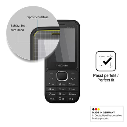 Screen Protector for MaxCom MM142L Privacy Filter 4-Way Protection dipos