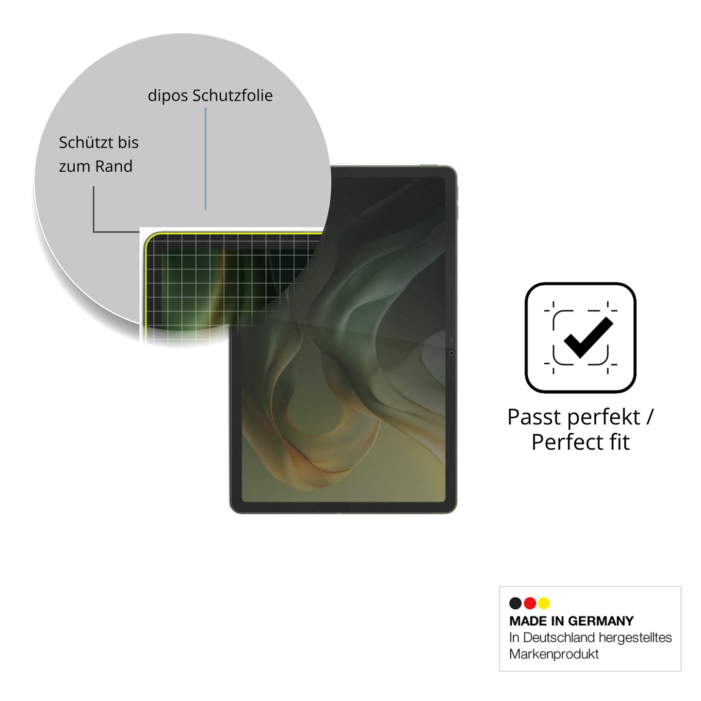 Schutz gegen Kratzer auf dem Motorola Moto Pad 2026 Glas durch Schlüssel oder Ähnliches